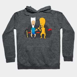 hot dog beavis and butthead Hoodie